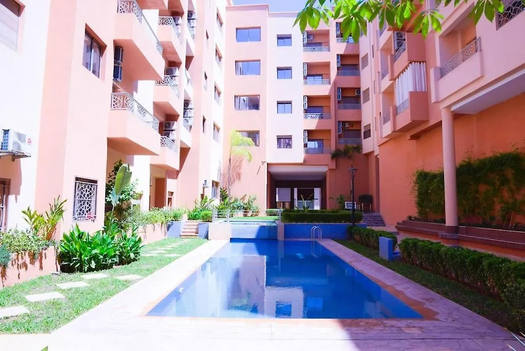 Charming Two Bedrooms Flat With Pool And Parking Marrakesh 0*,  Morocco