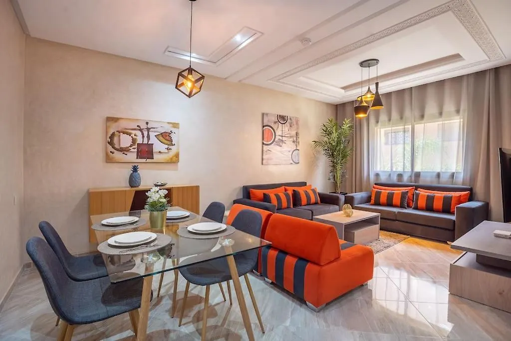 Charming Two Bedrooms Flat With Pool And Parking Marrakesh Morocco