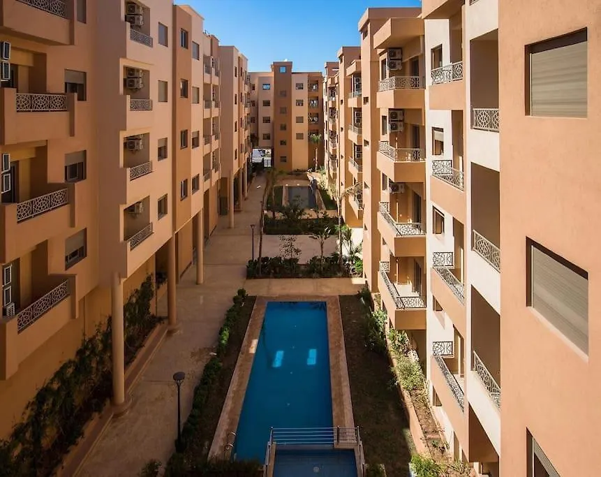 Charming Two Bedrooms Flat With Pool And Parking Marrakesh