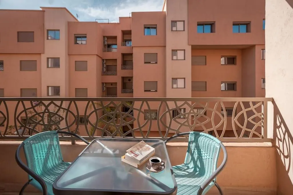 Charming Two Bedrooms Flat With Pool And Parking Marrakesh Apartment