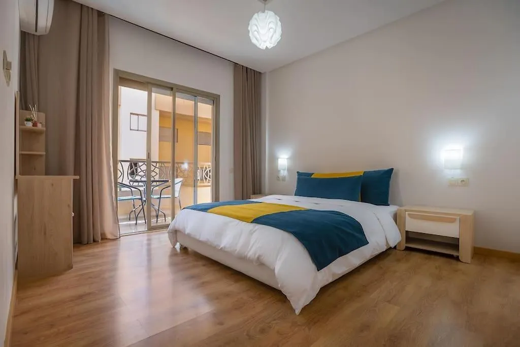 Charming Two Bedrooms Flat With Pool And Parking Marrakesh Apartment